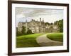 Rushton Hall, Northamptonshire, Home of the Clarke-Thornhall Family, C1880-AF Lydon-Framed Giclee Print