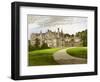 Rushton Hall, Northamptonshire, Home of the Clarke-Thornhall Family, C1880-AF Lydon-Framed Premium Giclee Print