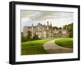 Rushton Hall, Northamptonshire, Home of the Clarke-Thornhall Family, C1880-AF Lydon-Framed Giclee Print