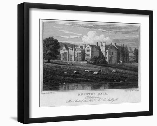 Rushton Hall, Northamptonshire-JP Neale-Framed Art Print