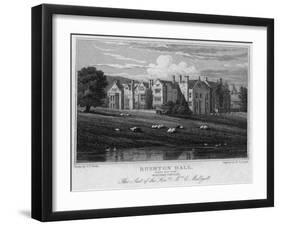 Rushton Hall, Northamptonshire-JP Neale-Framed Art Print