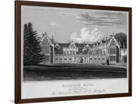 Rushton Hall, Northamptonshire-null-Framed Art Print