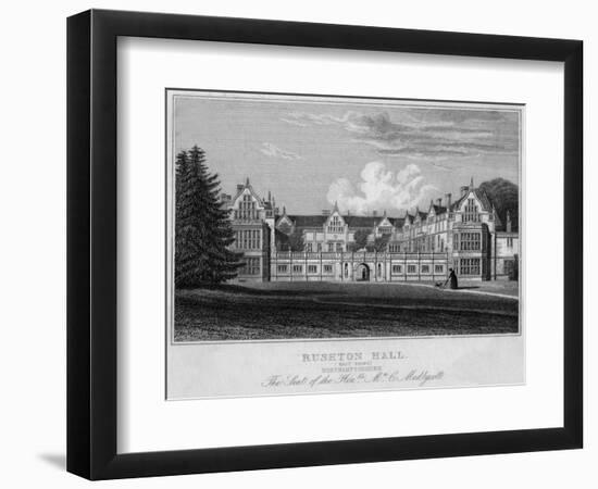 Rushton Hall, Northamptonshire-null-Framed Art Print