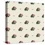 Rusian Bear Seamless Pattern-vector pro-Stretched Canvas