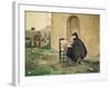 Rusinol and Casas Painting, 1890-Ramon Casas-Framed Giclee Print