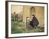 Rusinol and Casas Painting, 1890-Ramon Casas-Framed Giclee Print