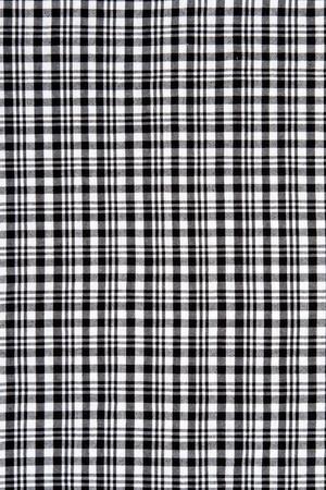 Black And White Checkered Cloth