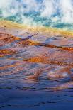 Travertine terraces at Minerva Spring, Mammoth Hot Springs, Yellowstone National Park, Wyoming, USA-Russ Bishop-Photographic Print