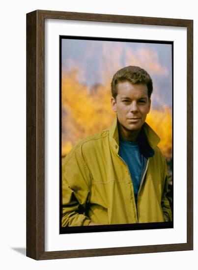 Russ Tamblyn as Riff, Gang Leader of the Jets in Scene from West Side Story-Gjon Mili-Framed Photographic Print