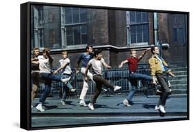 Russ Tamblyn, Tony Mordente. "West Side Story" 1961, Directed by Robert Wise-null-Framed Stretched Canvas