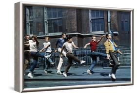 Russ Tamblyn, Tony Mordente. "West Side Story" 1961, Directed by Robert Wise-null-Framed Photographic Print