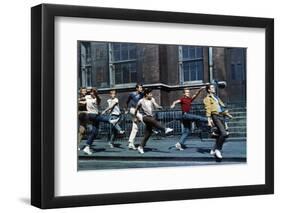 Russ Tamblyn, Tony Mordente. "West Side Story" 1961, Directed by Robert Wise-null-Framed Photographic Print