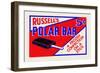 Russel's Polar Bar-null-Framed Art Print