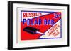 Russel's Polar Bar-null-Framed Art Print