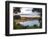 Russell at Sunset, Bay of Islands, Northland Region, North Island, New Zealand, Pacific-Matthew Williams-Ellis-Framed Photographic Print