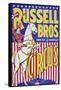 "Russell Bros--Greater American Circus", Circa 1940-null-Framed Stretched Canvas