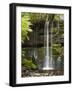 Russell Falls, Mount Field National Park, Tasmania, Australia-David Wall-Framed Photographic Print