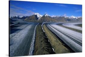 Russell Glacier and Moraines-Paul Souders-Stretched Canvas