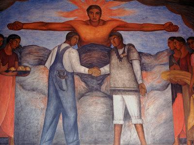 Murals by Diego Rivera, Secretary of Public Education, Mexico