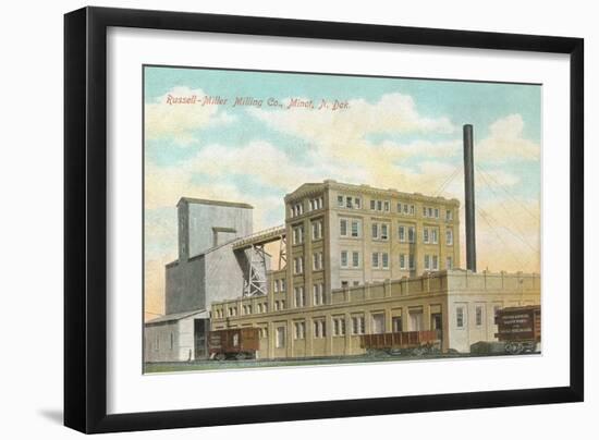 Russell-Miller Milling, Minot, North Dakota-null-Framed Art Print