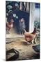 Russell’s chickens-Kevin Dodds-Mounted Giclee Print