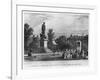 Russell Square and the Statue of the Duke of Bedford, London, 19th Century-Thomas Hosmer Shepherd-Framed Giclee Print