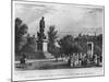 Russell Square and the Statue of the Duke of Bedford, London, 19th Century-Thomas Hosmer Shepherd-Mounted Giclee Print