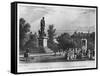 Russell Square and the Statue of the Duke of Bedford, London, 19th Century-Thomas Hosmer Shepherd-Framed Stretched Canvas