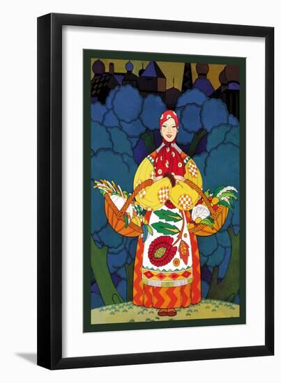 Russi Stage-Setting No Title-Frank Mcintosh-Framed Art Print