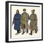 Russia, 1918, Tribunal-null-Framed Art Print