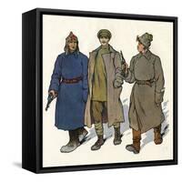 Russia, 1918, Tribunal-null-Framed Stretched Canvas