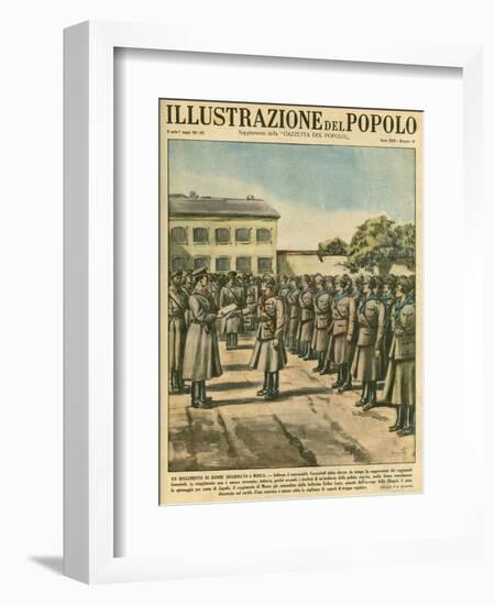 Russia, 1937, Regiment-E. Mainetti-Framed Art Print