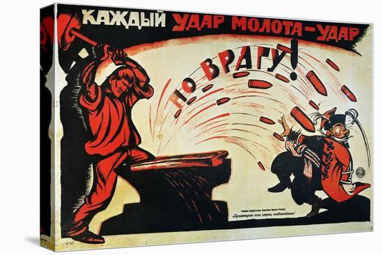 Russia: Anti-Capital, 1920-Viktor Nikolaevich Deni-Stretched Canvas