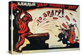 Russia: Anti-Capital, 1920-Viktor Nikolaevich Deni-Stretched Canvas