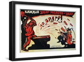 Russia: Anti-Capital, 1920-Viktor Nikolaevich Deni-Framed Giclee Print