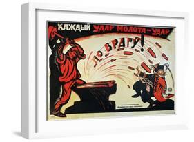 Russia: Anti-Capital, 1920-Viktor Nikolaevich Deni-Framed Giclee Print