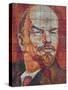 Russia, Black Sea Coast, Sochi, Riviera Park, Revolutionary Mosaic of Vladimir Lenin-Walter Bibikow-Stretched Canvas