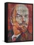 Russia, Black Sea Coast, Sochi, Riviera Park, Revolutionary Mosaic of Vladimir Lenin-Walter Bibikow-Framed Stretched Canvas