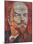 Russia, Black Sea Coast, Sochi, Riviera Park, Revolutionary Mosaic of Vladimir Lenin-Walter Bibikow-Mounted Photographic Print