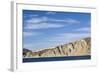 Russia, Chukotka, Provideniya, View of Cliff and Sea-Alida Latham-Framed Photographic Print