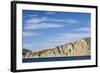 Russia, Chukotka, Provideniya, View of Cliff and Sea-Alida Latham-Framed Photographic Print