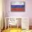 Russia Country Flag - Barnwood Painting-Lantern Press-Stretched Canvas displayed on a wall