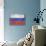 Russia Country Flag - Barnwood Painting-Lantern Press-Art Print displayed on a wall