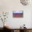 Russia Country Flag - Barnwood Painting-Lantern Press-Art Print displayed on a wall