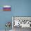 Russia Country Flag - Barnwood Painting-Lantern Press-Stretched Canvas displayed on a wall