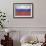 Russia Country Flag - Barnwood Painting-Lantern Press-Framed Premium Giclee Print displayed on a wall