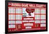 Russia Game Wallchart 2018-null-Framed Poster
