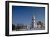 Russia, Golden Ring, Vladimir, Belltower and Assumption Cathedral-null-Framed Giclee Print