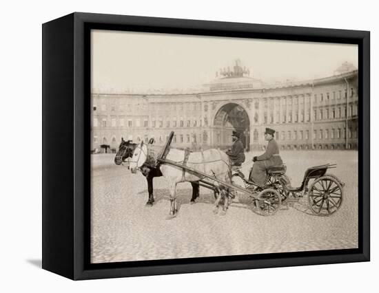 Russia, Harnessings in St. Petersburg-null-Framed Stretched Canvas