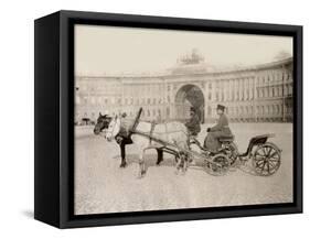 Russia, Harnessings in St. Petersburg-null-Framed Stretched Canvas